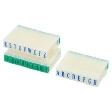 Timbro lettera staccabile