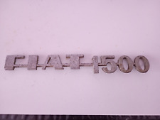 Fregio Stemma auto d'epoca Fiat 1500