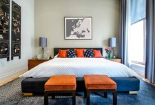 Quadro Planisfero arredamento