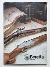 Pietro Beretta Brochure Catalogo Armi da Fuoco Fucili Pistole Vintage 1983