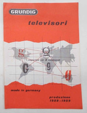 Grundig televisori. Produzione