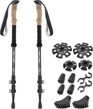 Bastoni Da Trekking/Bastoncini Da Passeggio/Leki Da Escursione-110-135 Cm, Piegh