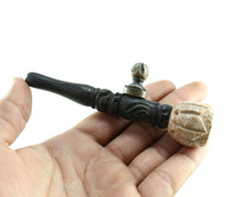Antica pipa fumo legno - antica, in