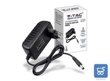 V-TAC Alimentatore 12V 30W 2,5A per Telecamere Strisce LED Modem 12V JACK 2.1