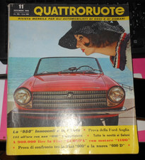  QUATTRORUOTE 59 NOVEMBRE 1960