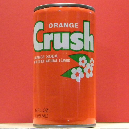 Orange crush soda - crush, coin