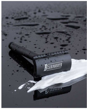 Beardburys Rasoio da Barba Classico Manico Curvo Tradizionale