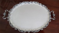 Elegante Vassoio In Argento