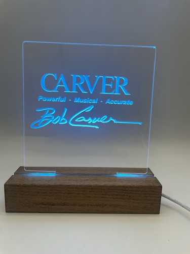 Insegna led audio carver - led,