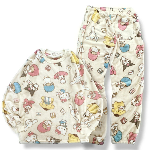 Sanrio felpa pantalone pile - felpa,
