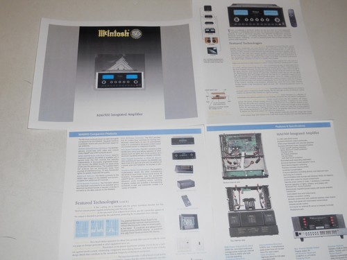 Mcintosh ma6900 brochure - mcintosh,
