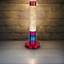 Lampada lava glitter