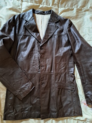 Pelle giacca cappotto - giacca,