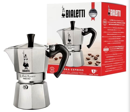 Bialetti moka express - 3, tazze