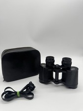 DDR Carl Zeiss Jena binocolo Deltrintem binocolo 8 x 30 con custodia in pelle TOP