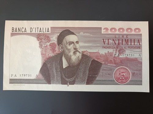 Banconota 20000 lire tiziano - 20000,