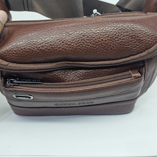 Marsupio uomo vera pelle in - ,