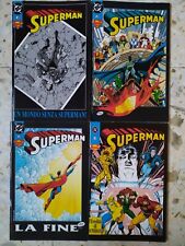 Superman  Play Press 1993 - anno 1 n. 1/4 sequenza completa - ottime condizioni 