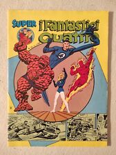 SUPER FANTASTICI QUATTRO N. 10 RICOPERTINATO F4 GIGANTE 28 CORNO NO RESA OTTIMO+