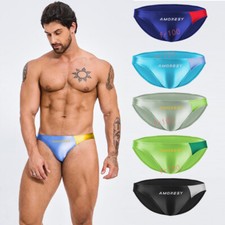 AMORESY Men Sexy Shiny