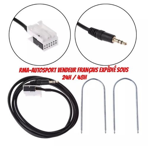 Cable auxiliaire mp3 - cable,