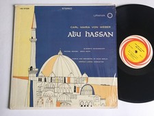 Lp Record Urania US57029 Carl Maria Von Weber Abu Hassan