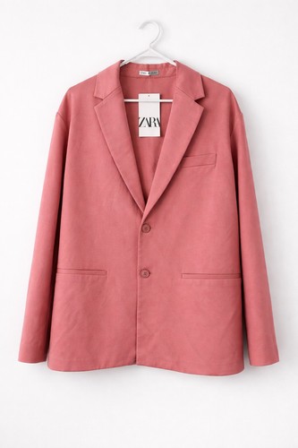 Giacca blazer zara dusty rose - giacca,