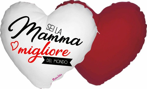 Cuscino cuore scritta sei - cuore,