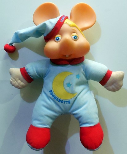 Vintage toy doll topo gigio - toy,