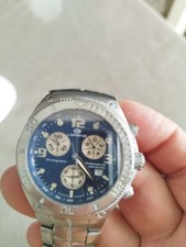 LORENZ OROLOGIO UOMO CRONOGRAFE ACCIAIO Aquitania Swisse made