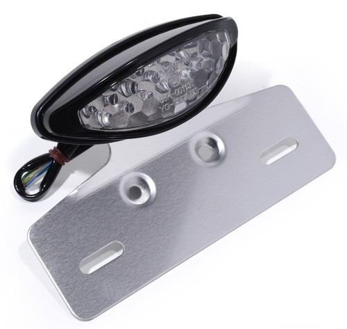 Fanale posteriore led nero - fanale,