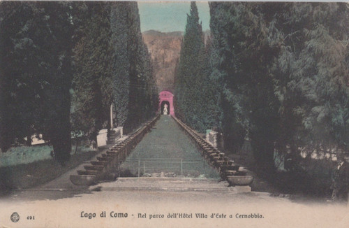 Cartolina cernobbio como nel - cartolina,