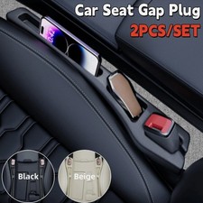 2pcs Car Seat Gap Filler Fit