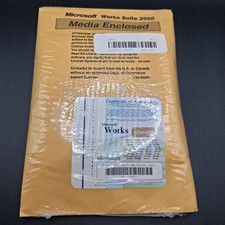 Microsoft works suite 2000