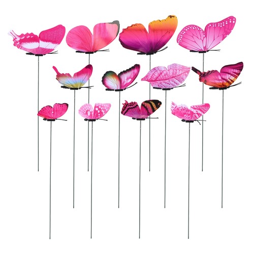 36pcs puntelli farfalla pvc - 36pcs,