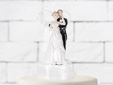 Cake topper resina sposi