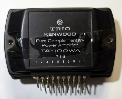 Trio kenwood 100wa - trio, power