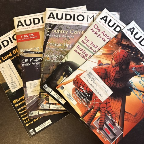 Audio media magazine lot 5 - media,