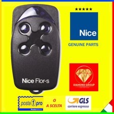 TELECOMANDO RADIOCOMANDO NICE FLOR S ORIGINALE ROLLING CODE RC FLO4R-S 4 TASTI?