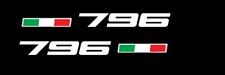 2 Adesivi DUCATI Monster per codone 796 TUTTI I COLORI DISPONIBILI 