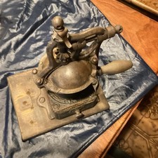 ANTICO MACININO B.T. BARTOLOMEO TRUCCHETTI MARCA DEP. In Ghisa 8/900