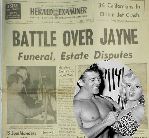 Jayne mansfield dies - jayne, 30