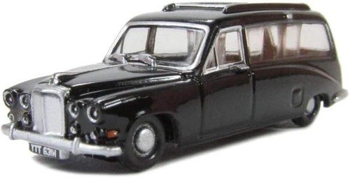Oxford diecast black - black, hearse