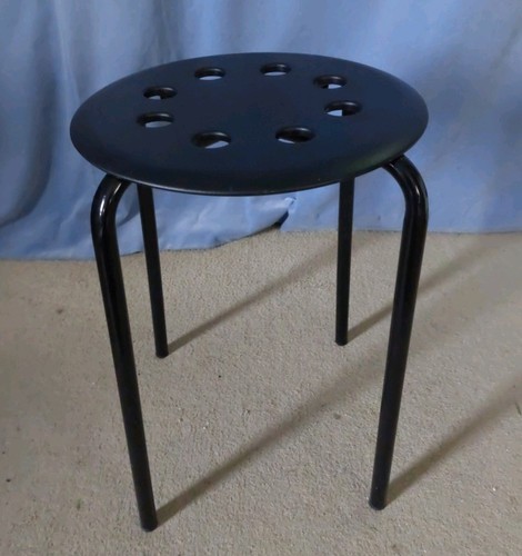Sgabello ikea marius nero - sgabello,