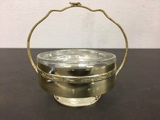 Formaggera In Silver Plated risalente agli anni 40/50 con cristallo originale