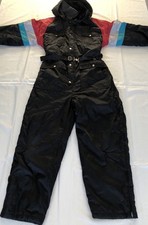 Tuta motoslitta nera da uomo