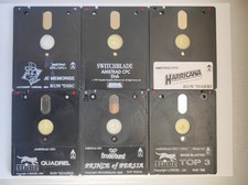 LOT DE 6 JEUX AMSTRAD CPC 6128