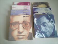 Lotto x7 Libri MONOGRAFIE Biografie GRANDI REGISTI CINEMA L'UNITA' / IL CASTORO