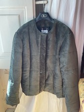 Piumino elegante Donna vintage verde 