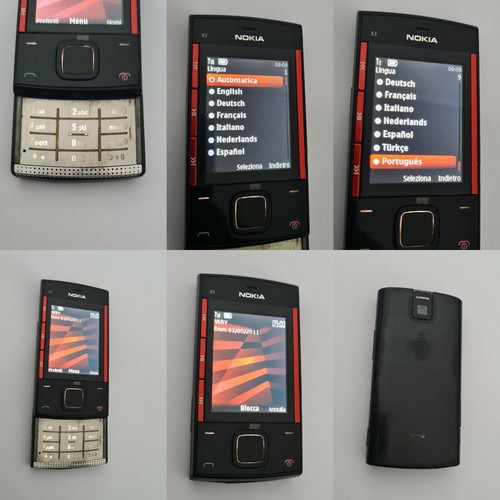 Cellulare nokia rosso gsm - cellulare, x3